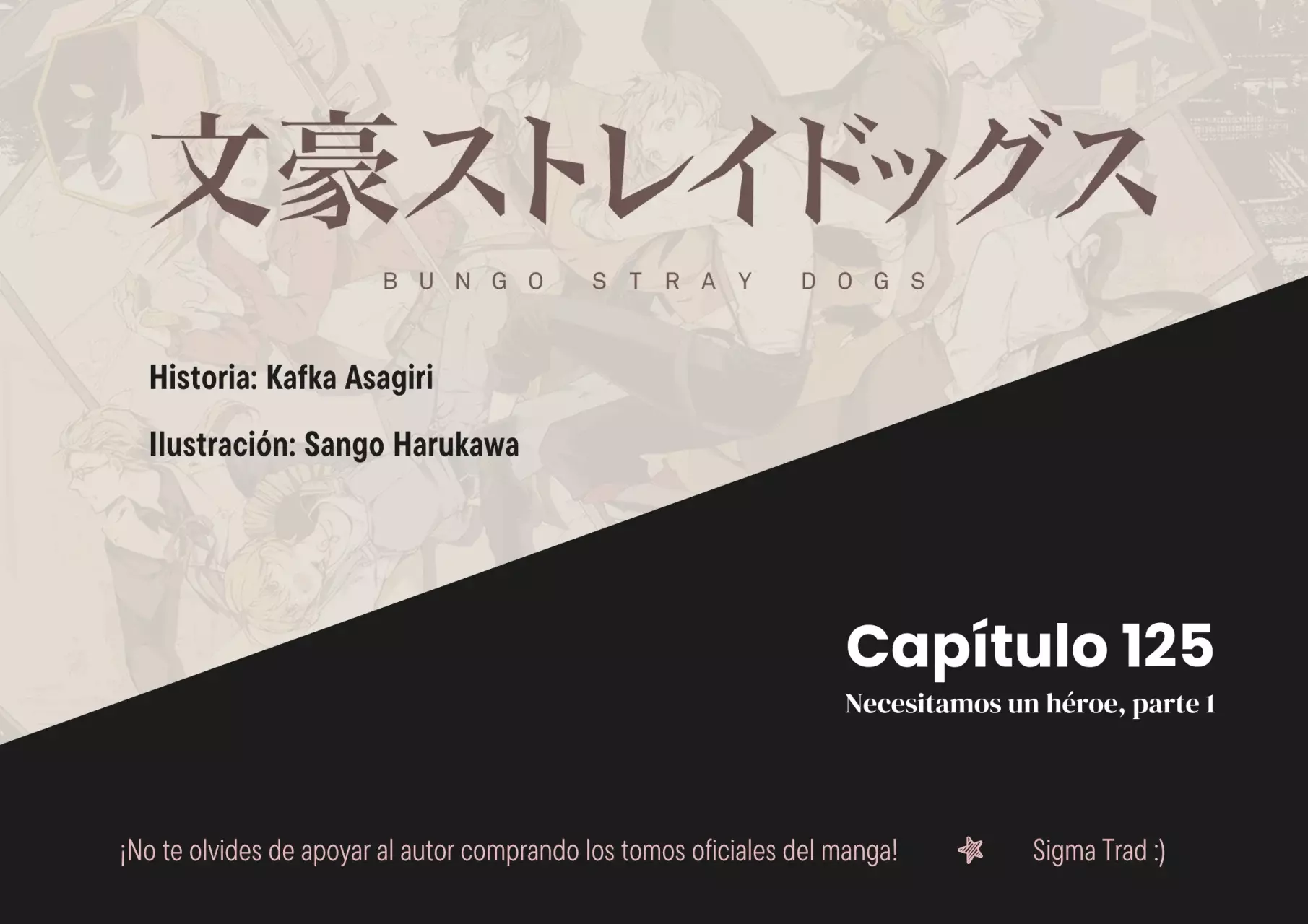 Read Bungou Stray Dogs es Manga Online