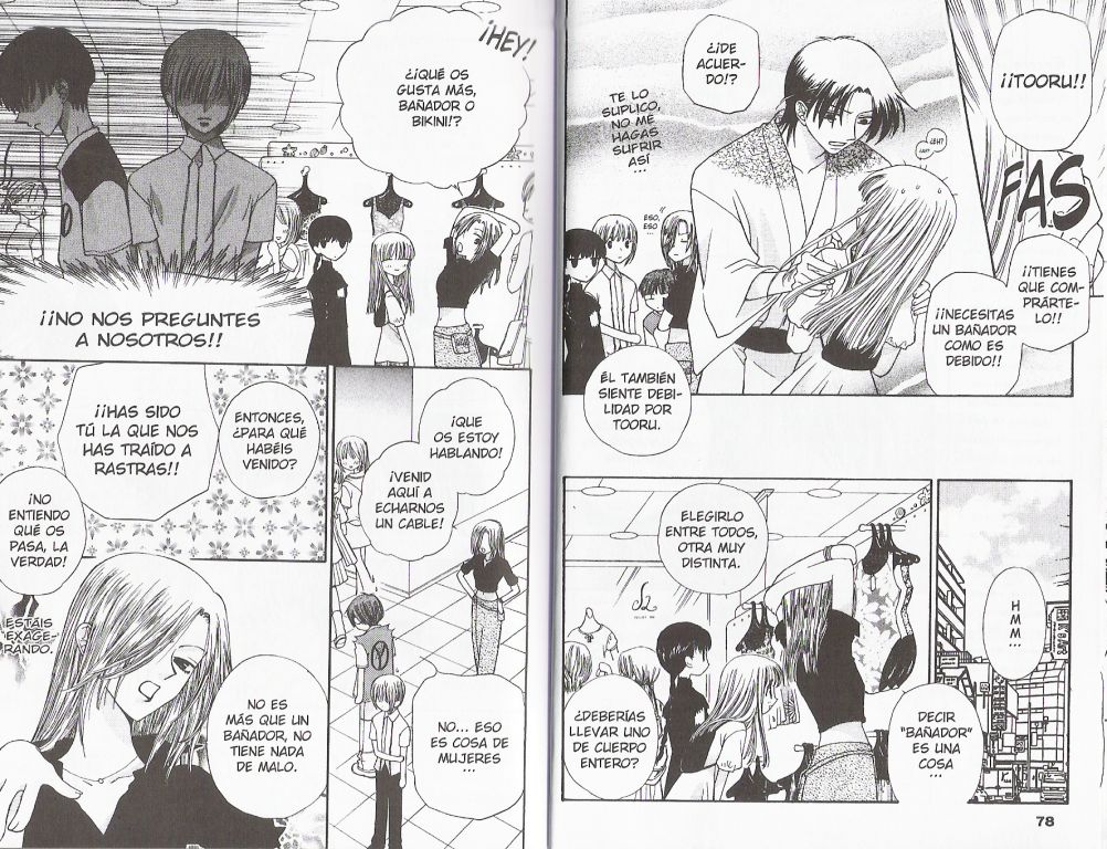 Read Fruits Basket es Manga Online