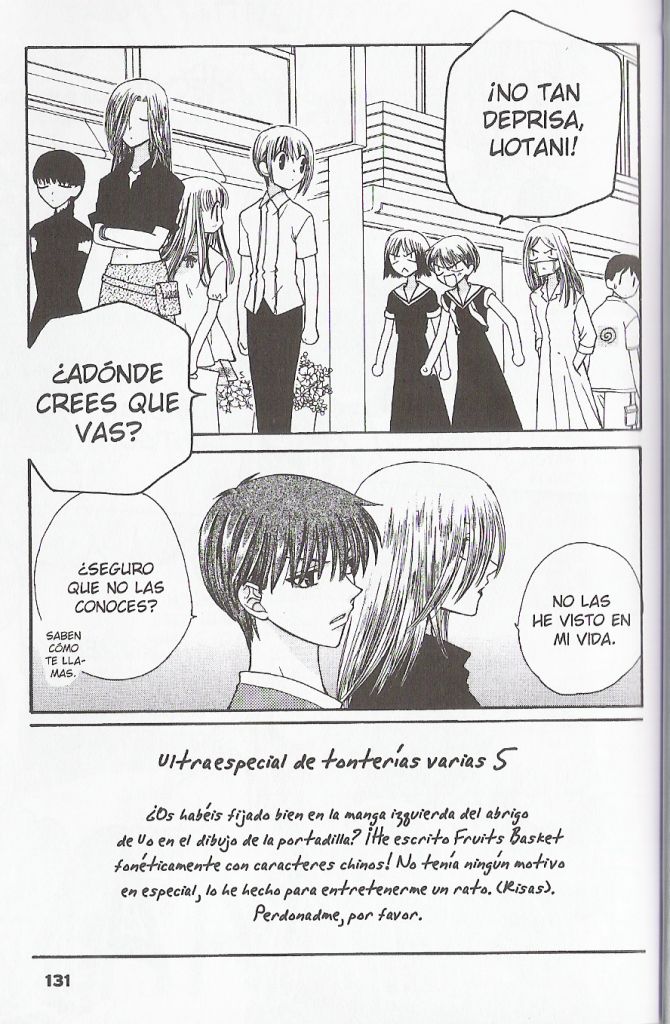 Read Fruits Basket es Manga Online