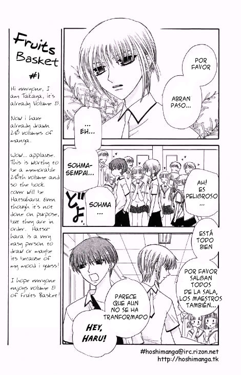 Read Fruits Basket es Manga Online
