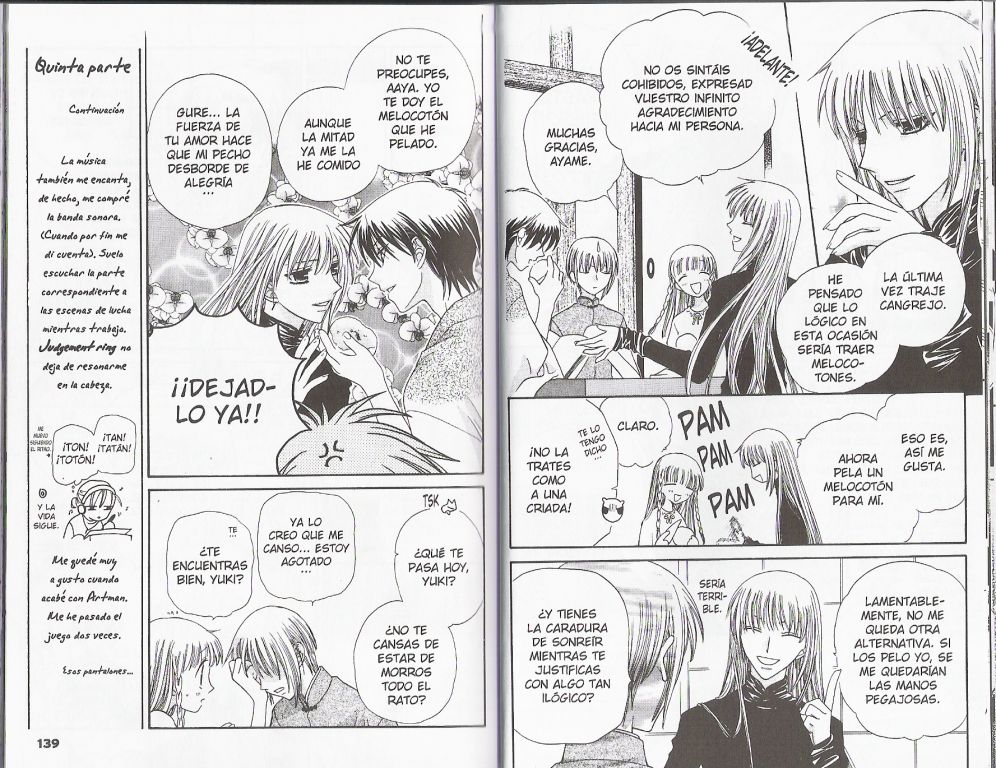 Read Fruits Basket es Manga Online