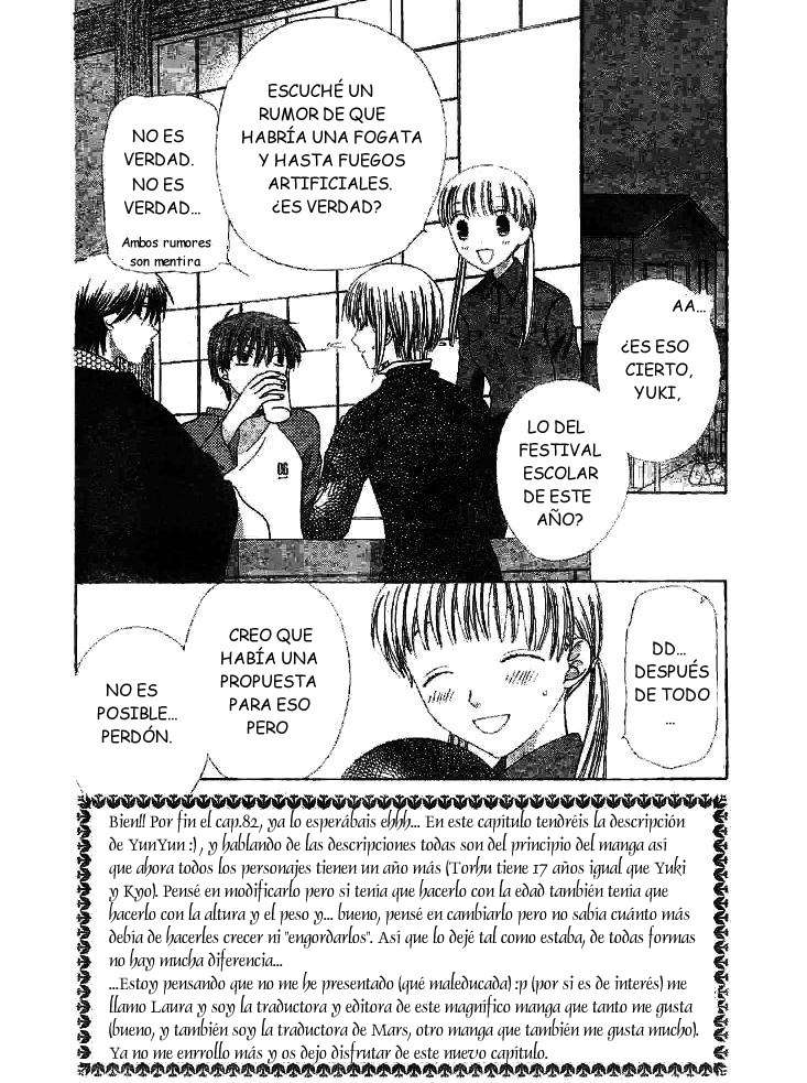 Read Fruits Basket es Manga Online