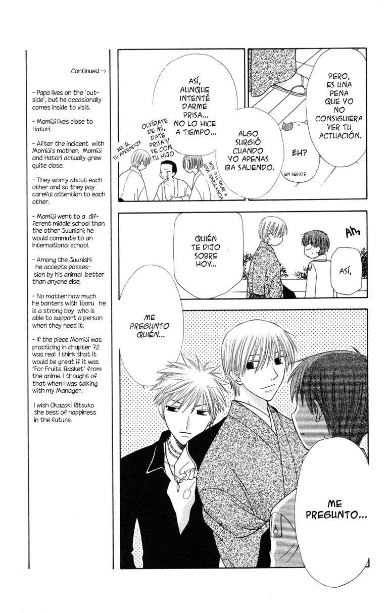 Read Fruits Basket es Manga Online