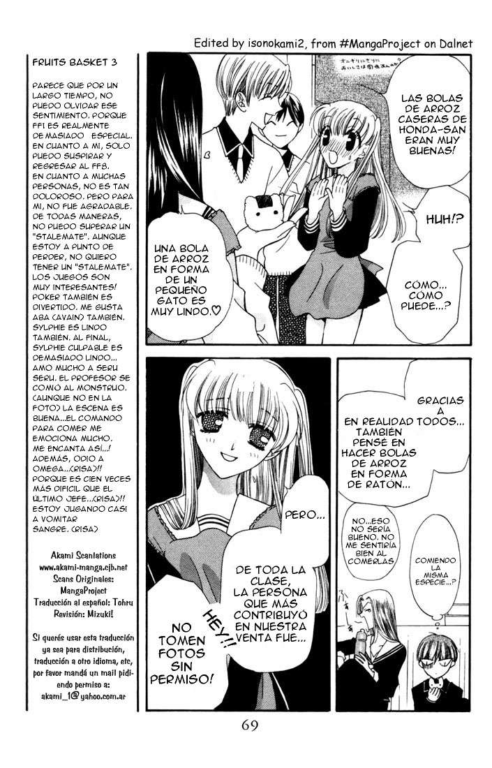 Read Fruits Basket es Manga Online