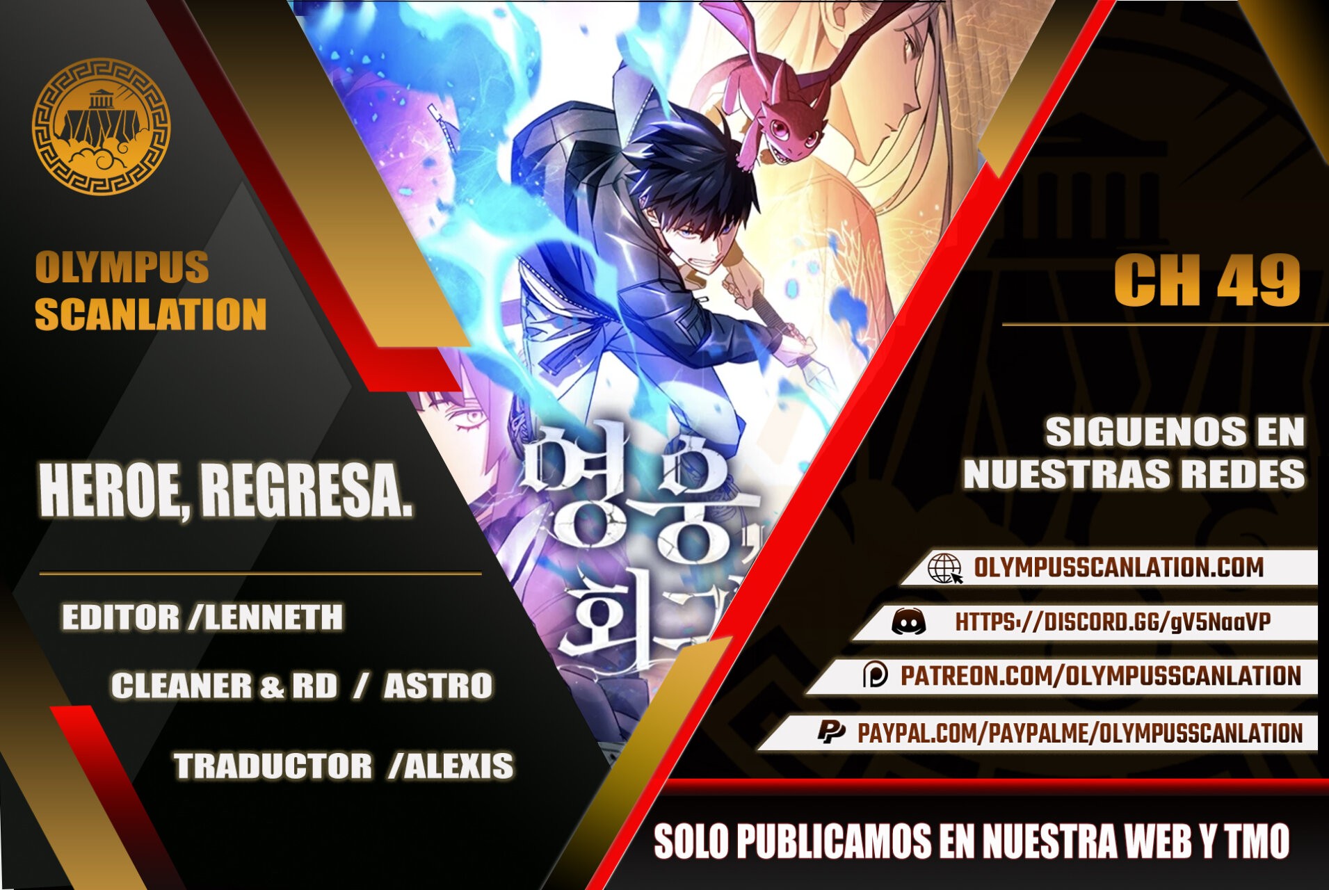 Read Heroe, regresa es Manga Online