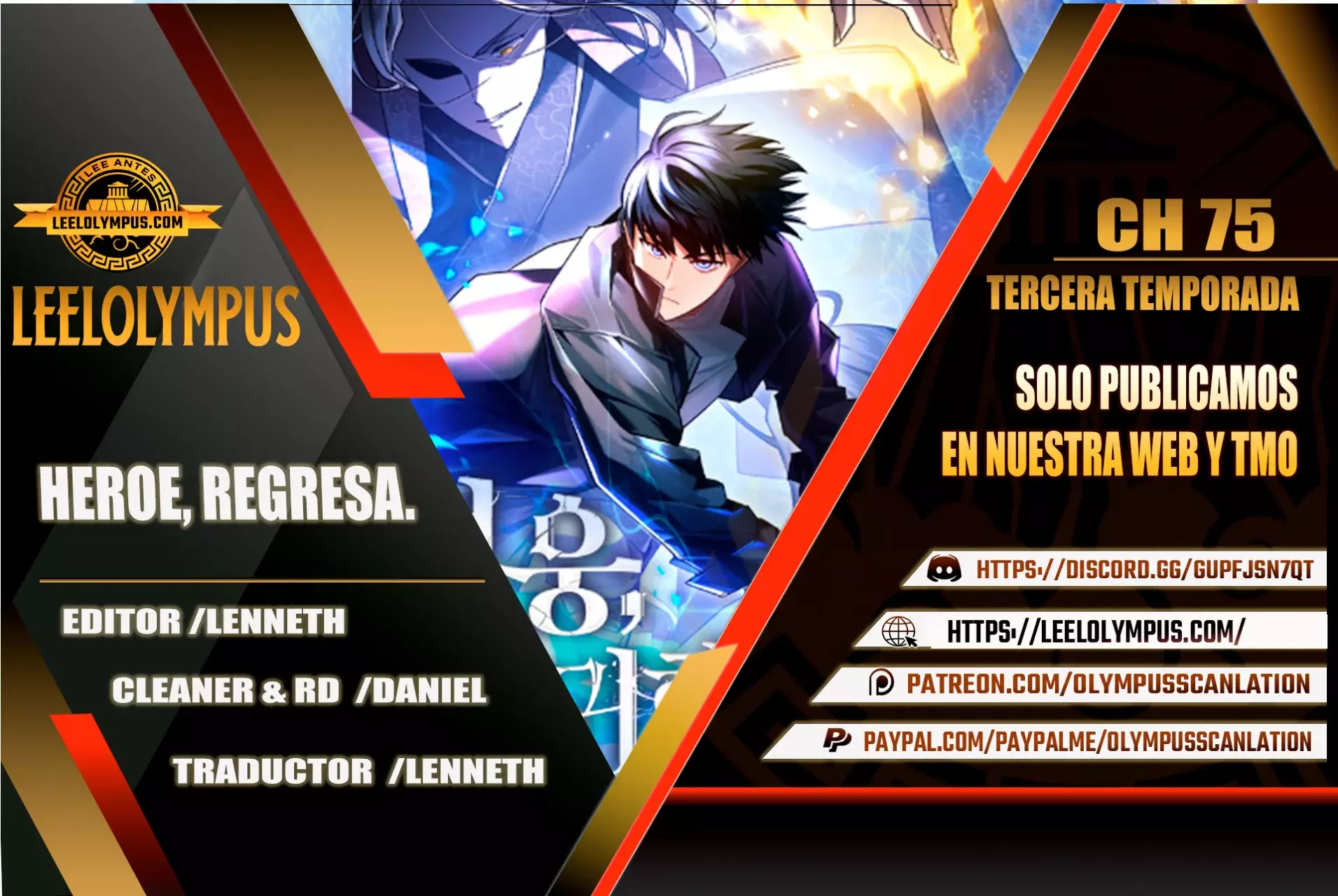Read Heroe, regresa es Manga Online
