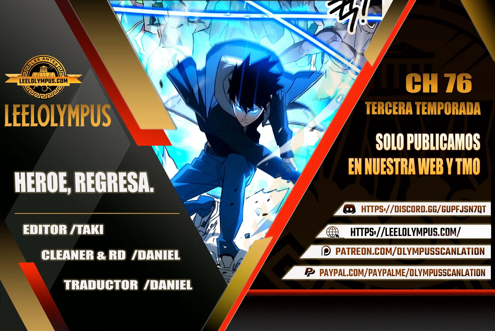 Read Heroe, regresa es Manga Online