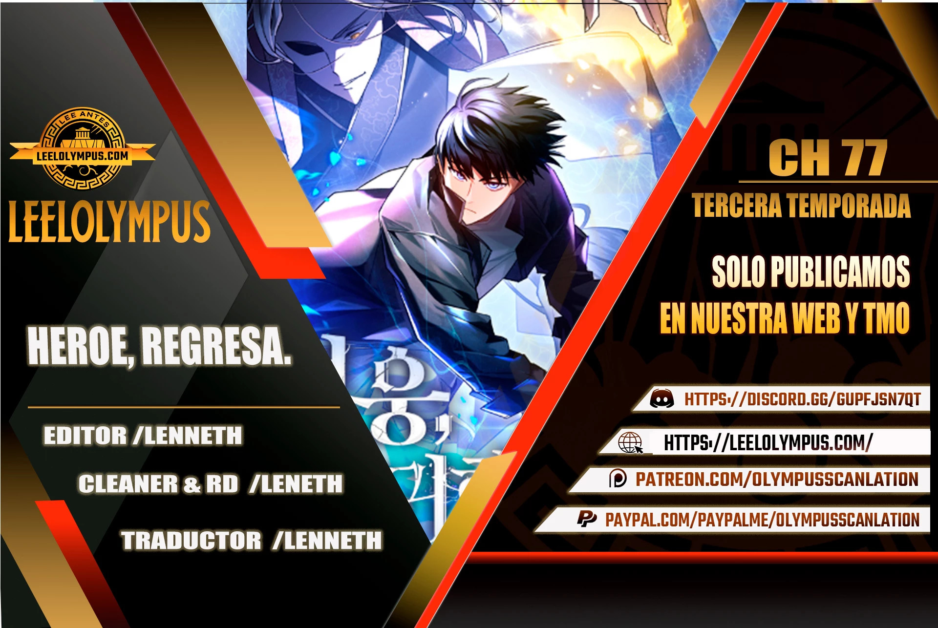 Read Heroe, regresa es Manga Online