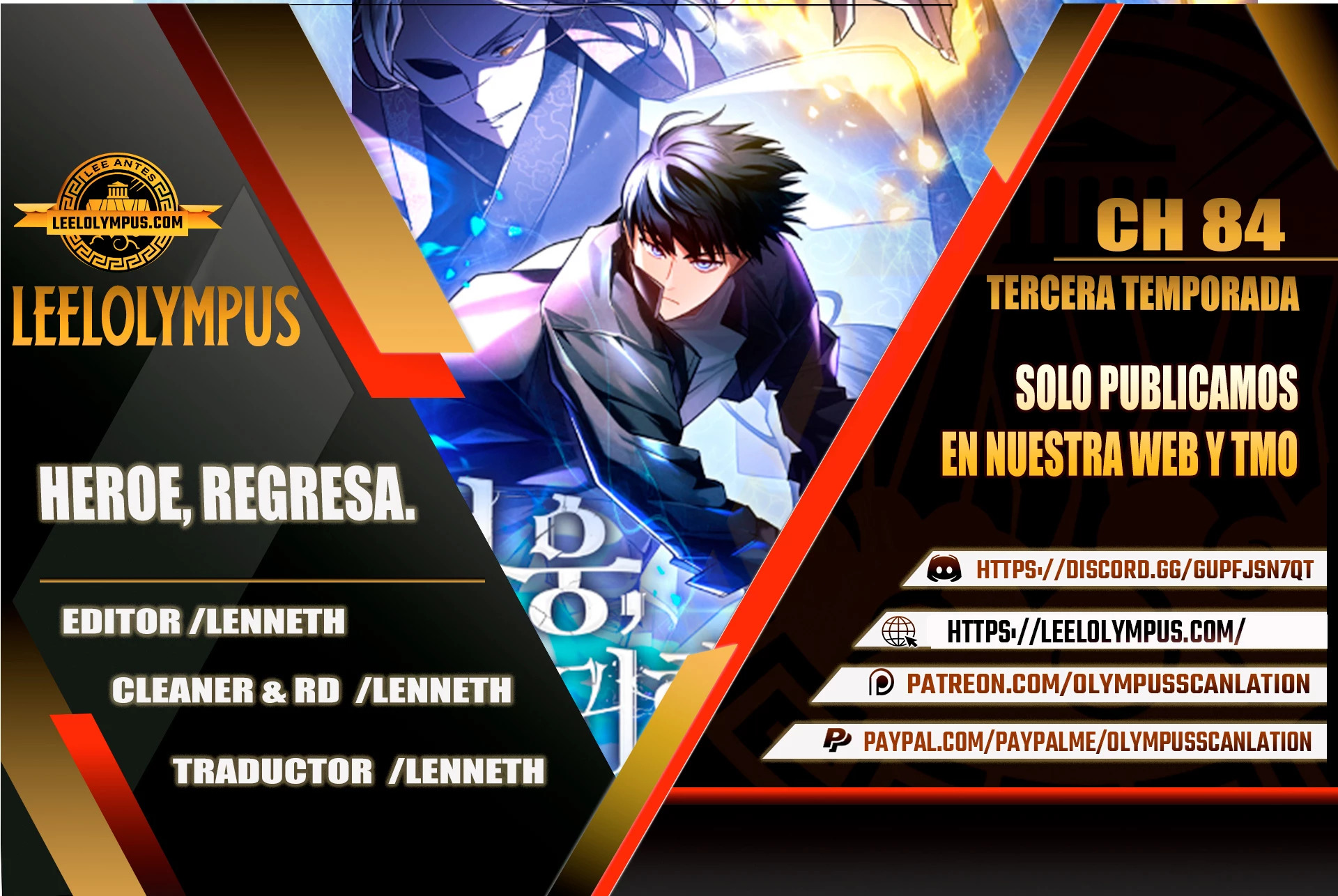 Read Heroe, regresa es Manga Online