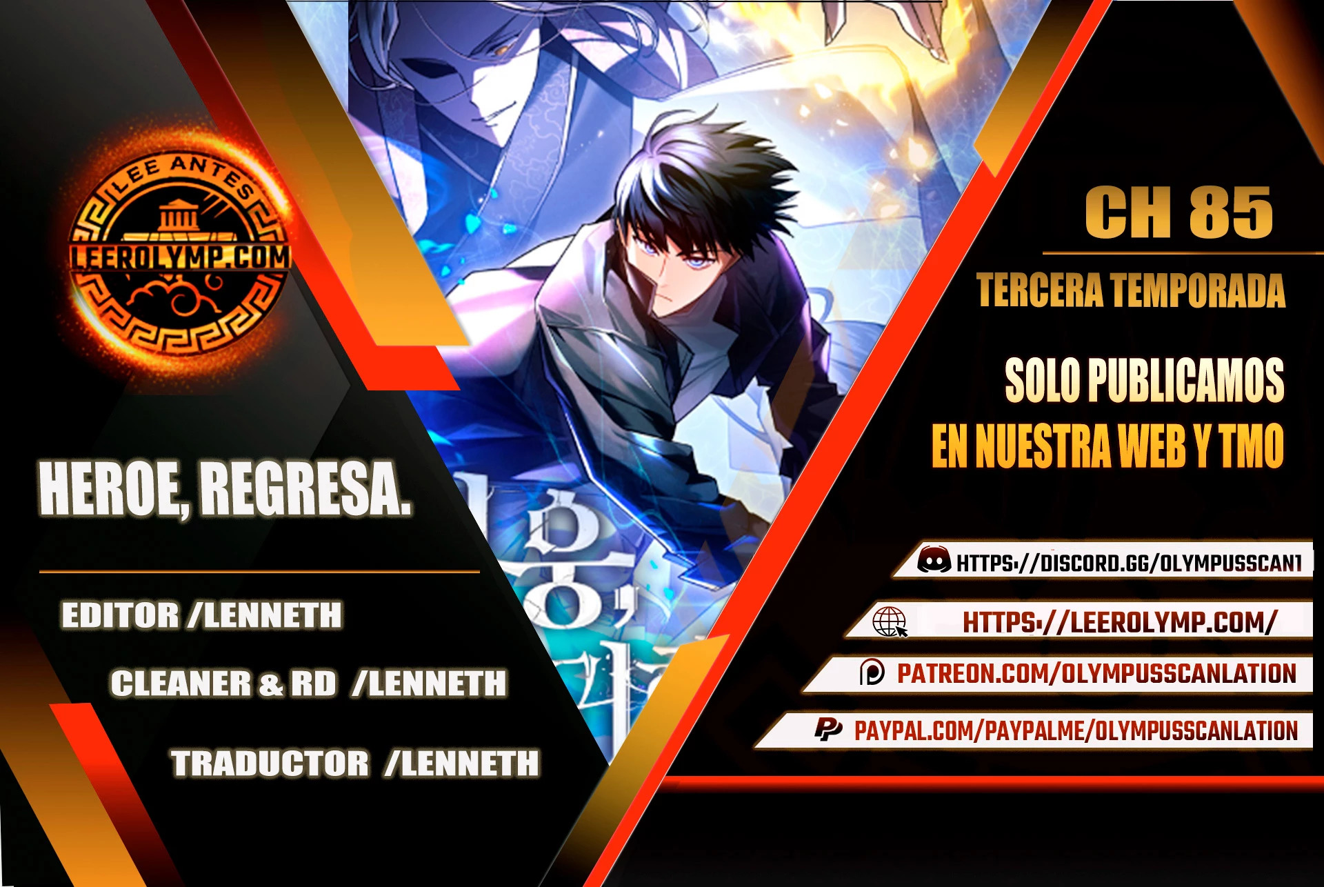 Read Heroe, regresa es Manga Online