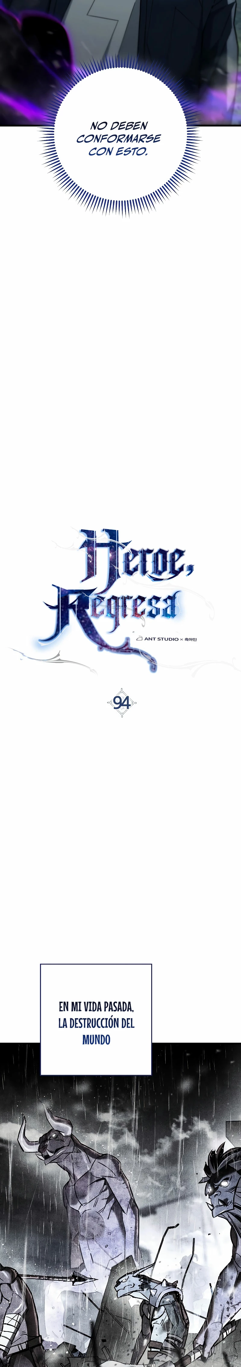 Read Heroe, regresa es Manga Online