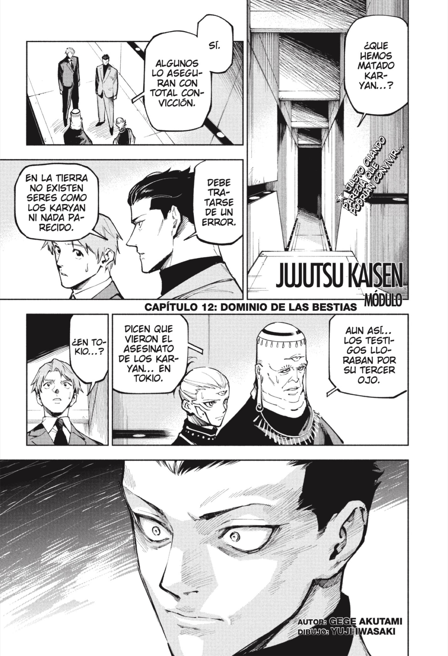 Read Jujutsu Kaisen Módulo es Manga Online