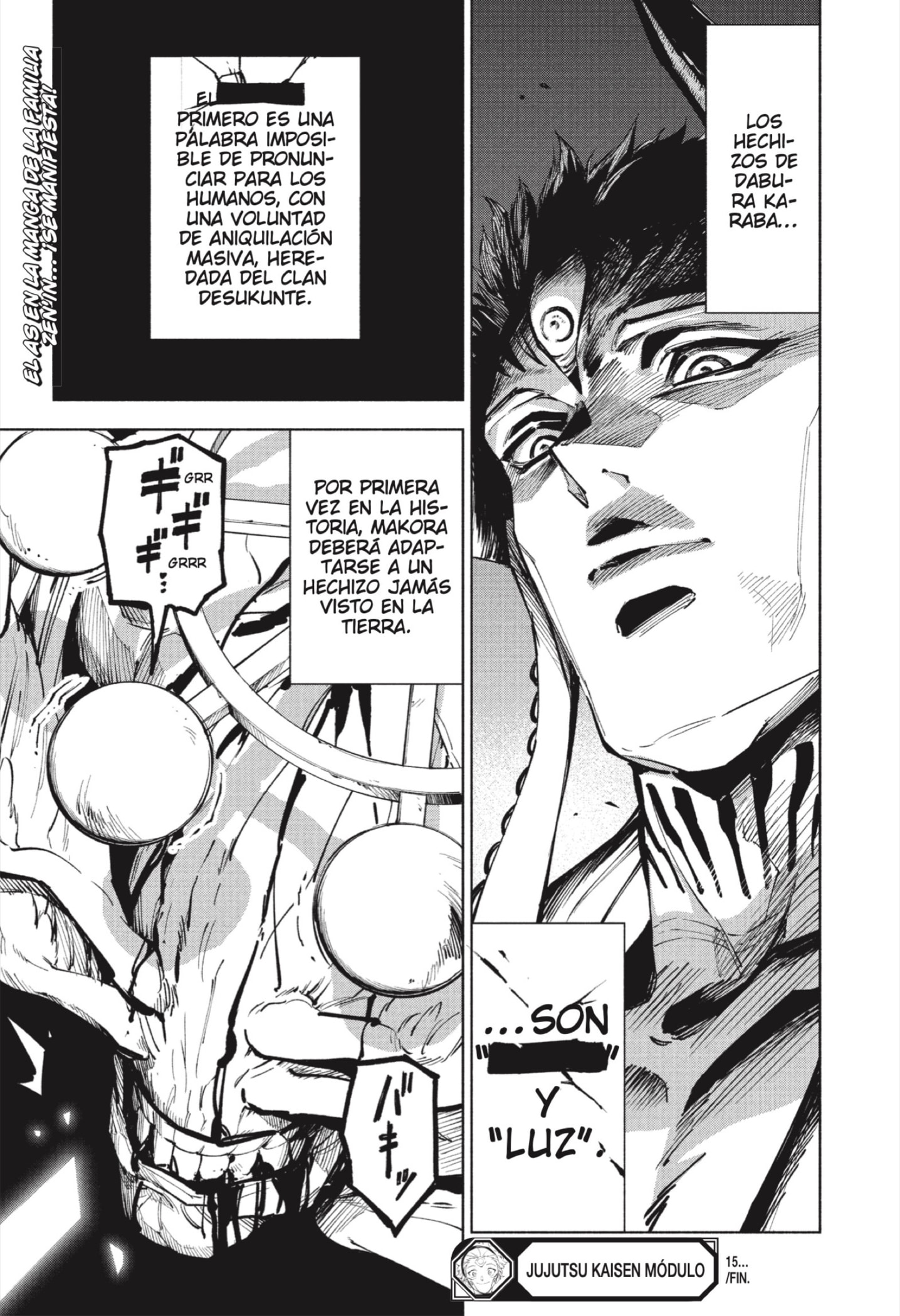 Read Jujutsu Kaisen Módulo es Manga Online