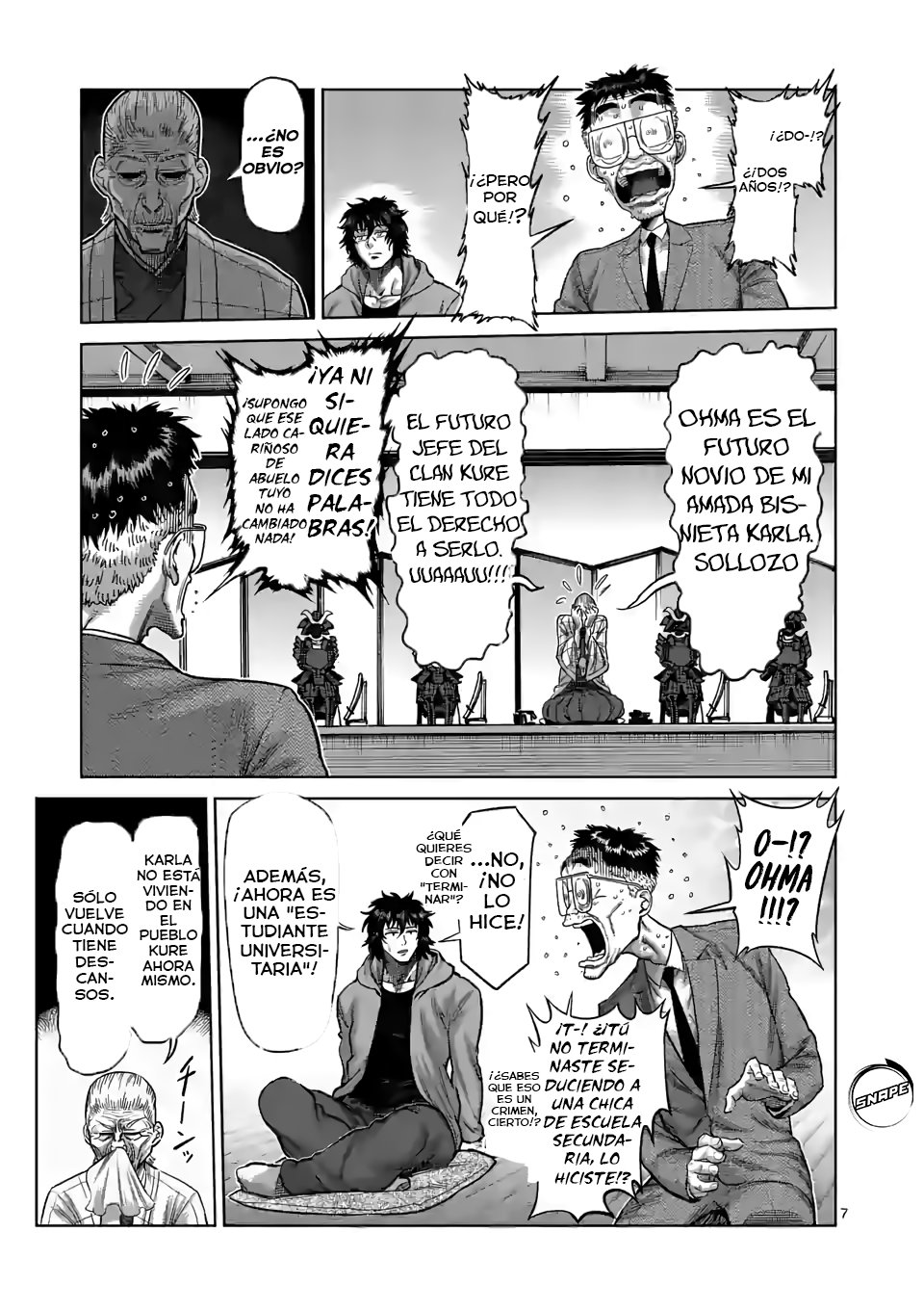 Read Kengan Omega es Manga Online