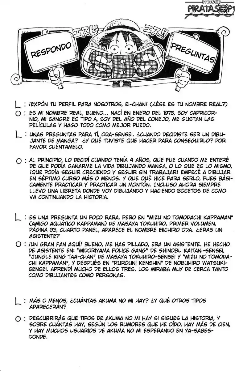 Read One Piece .Es Manga Online