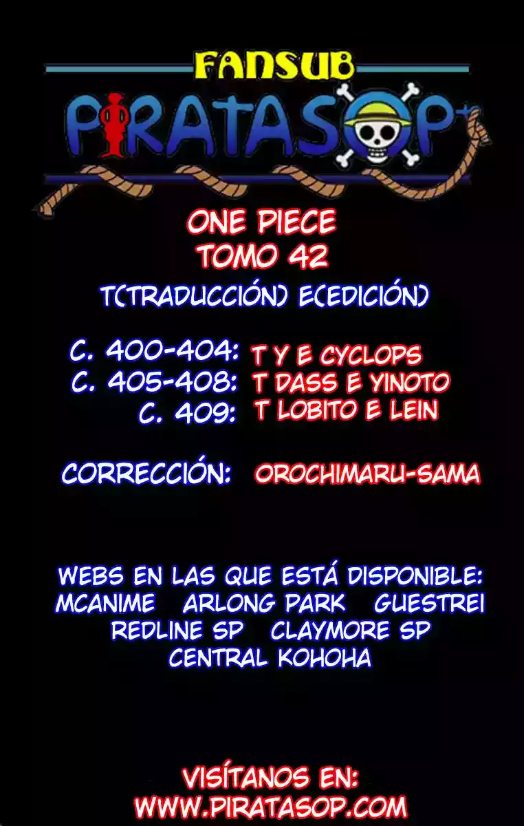 Read One Piece .Es Manga Online