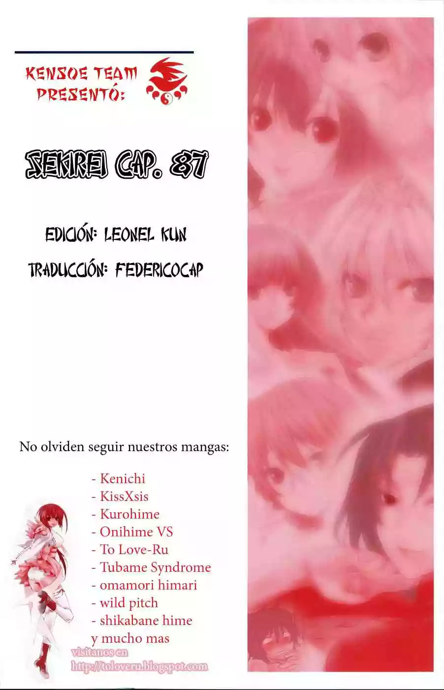 Read Sekirei es Manga Online