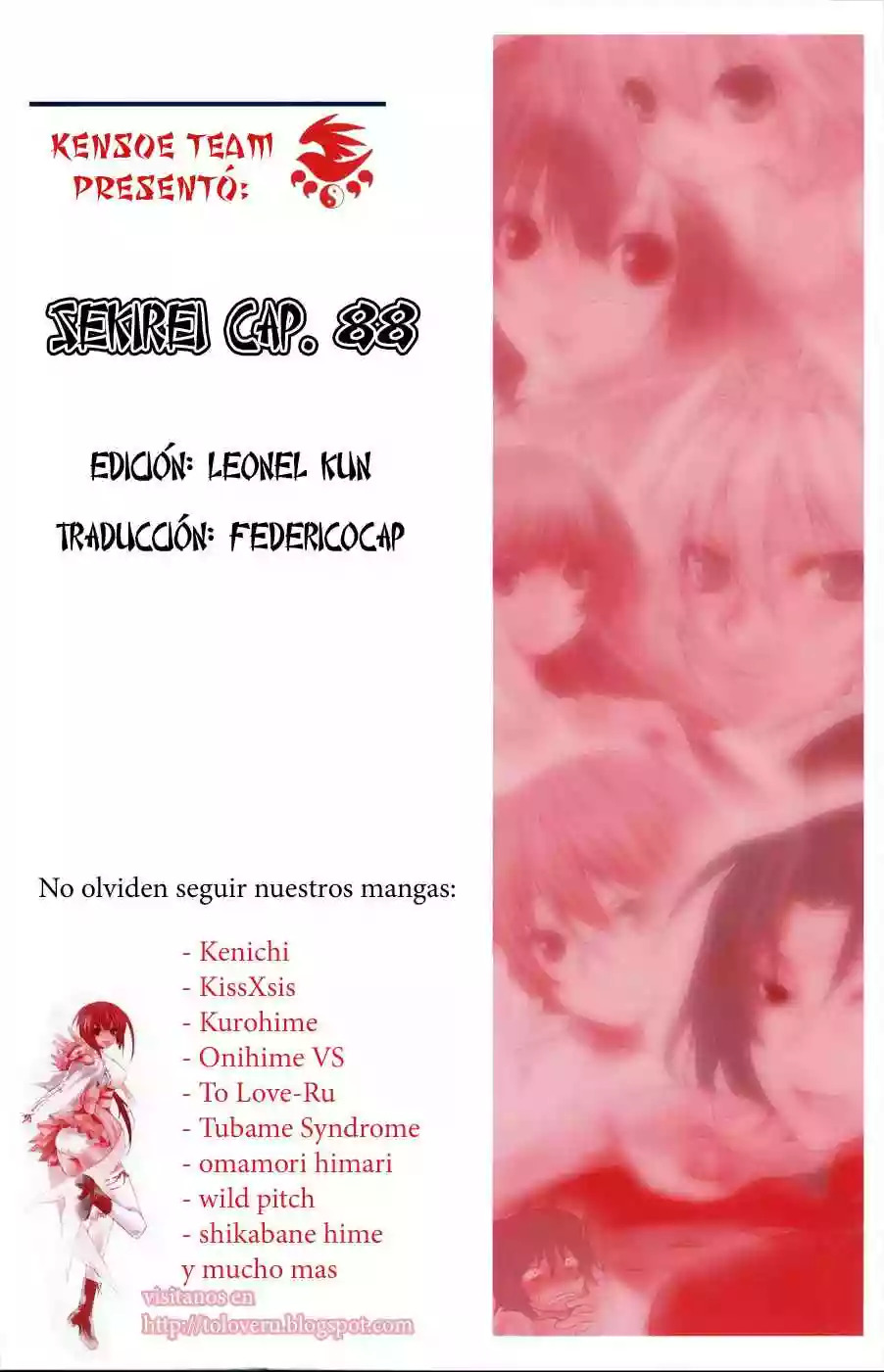 Read Sekirei es Manga Online