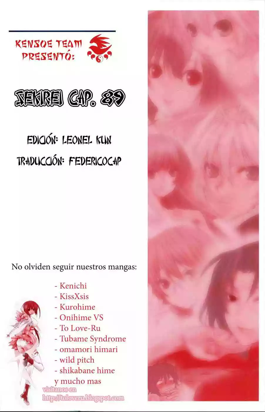 Read Sekirei es Manga Online
