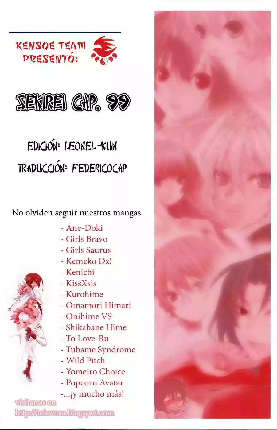 Read Sekirei es Manga Online