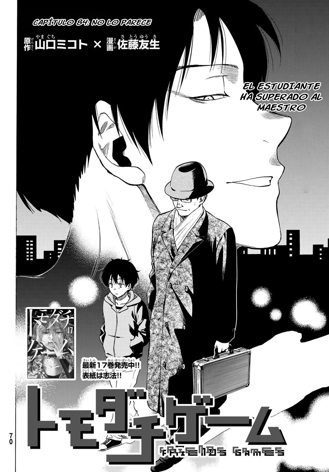 Read Tomodachi Game es Manga Online