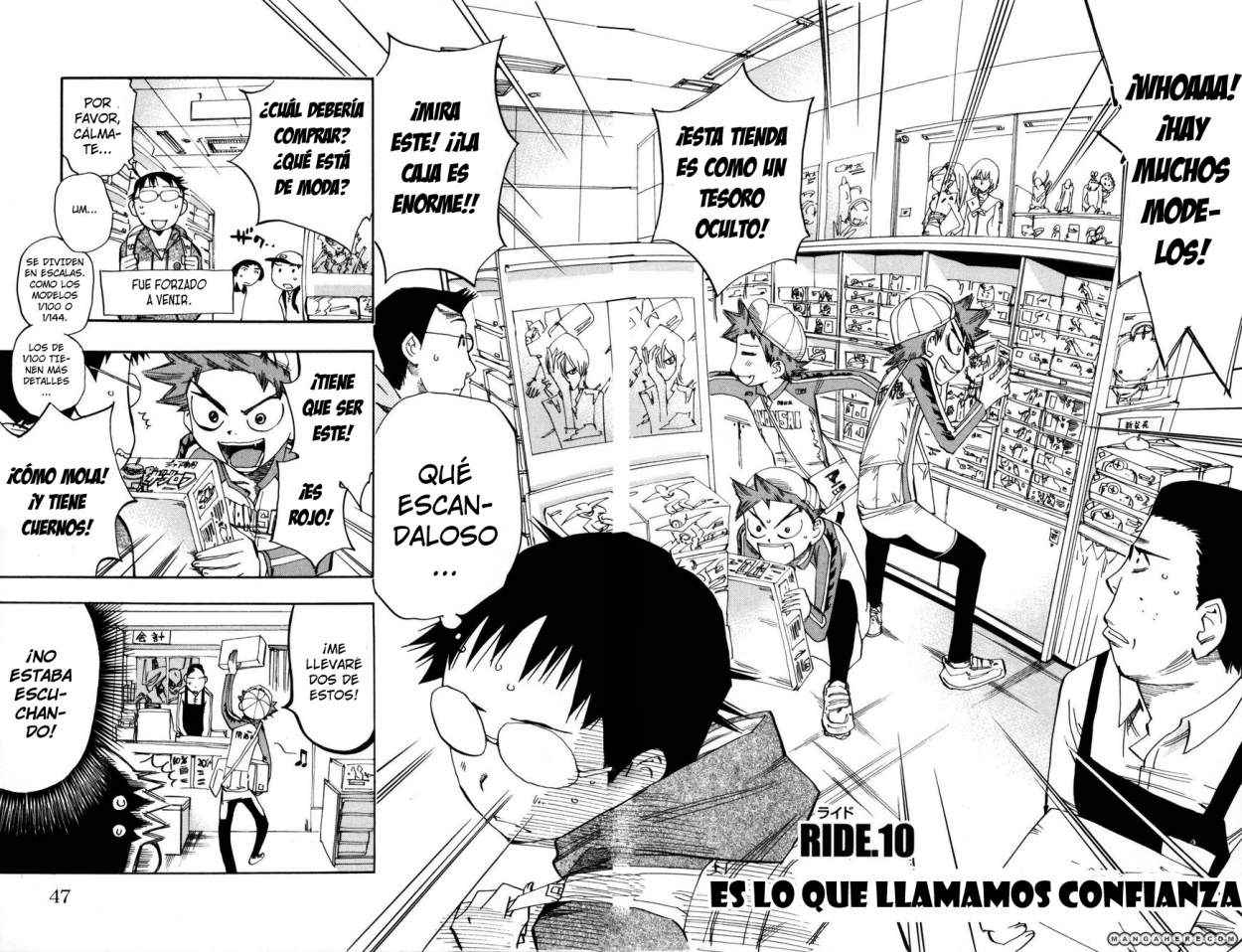 Read Yowamushi Pedal es Manga Online