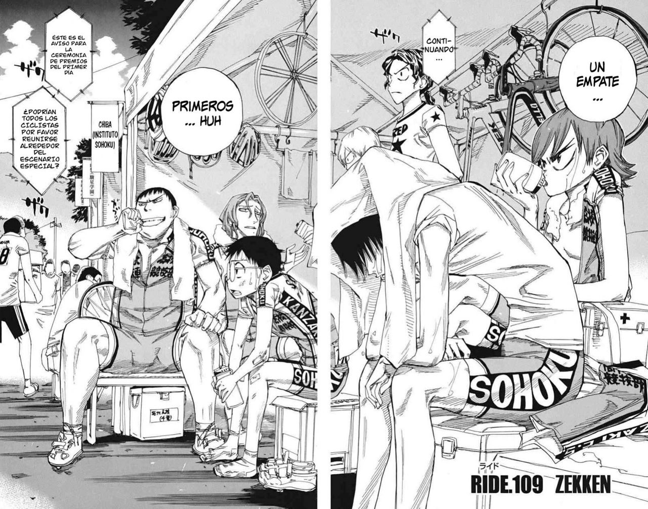 Read Yowamushi Pedal es Manga Online