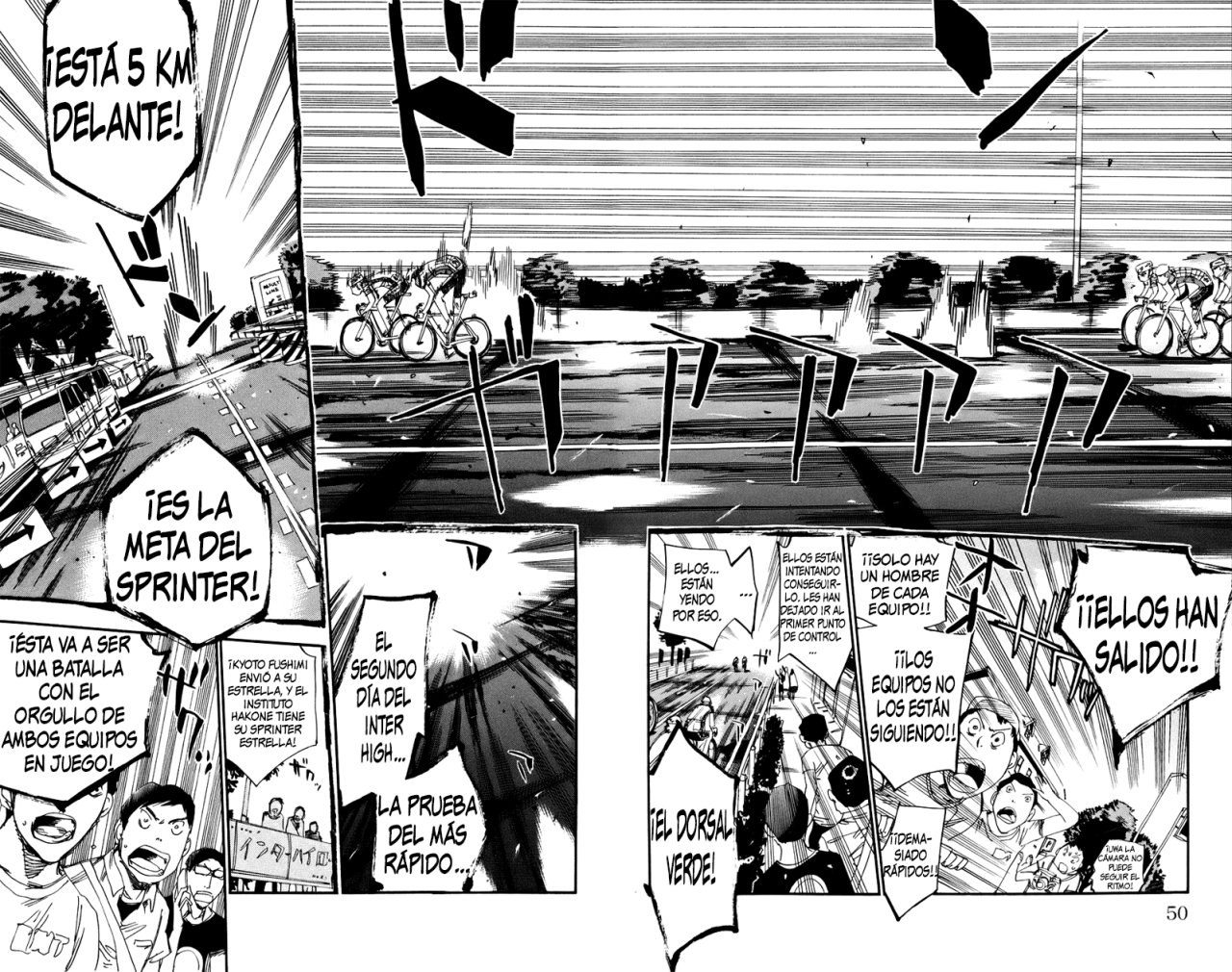 Read Yowamushi Pedal es Manga Online