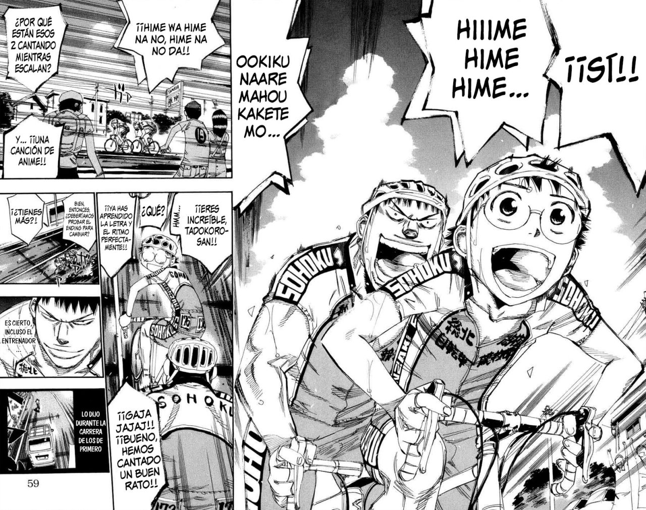 Read Yowamushi Pedal es Manga Online