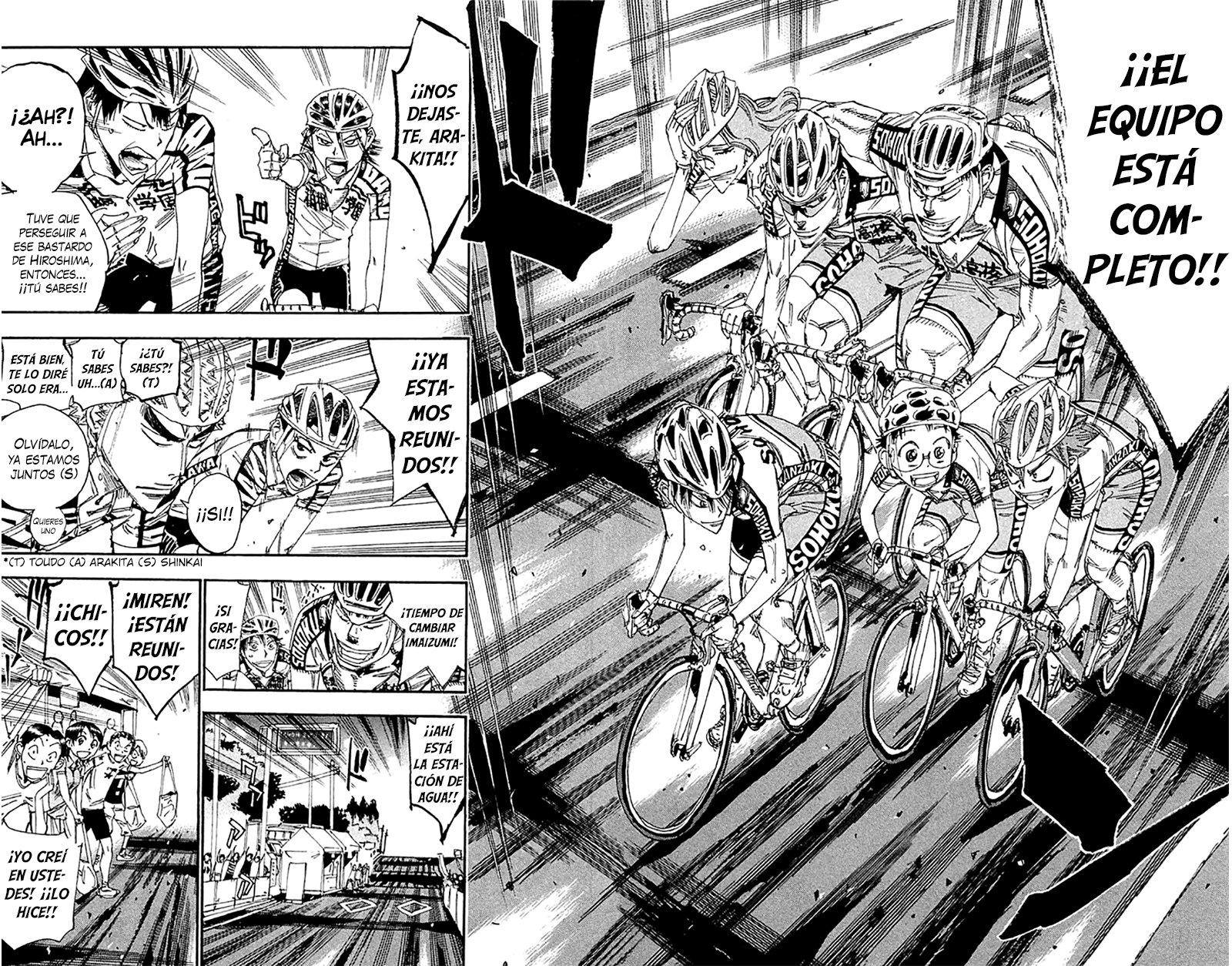Read Yowamushi Pedal es Manga Online
