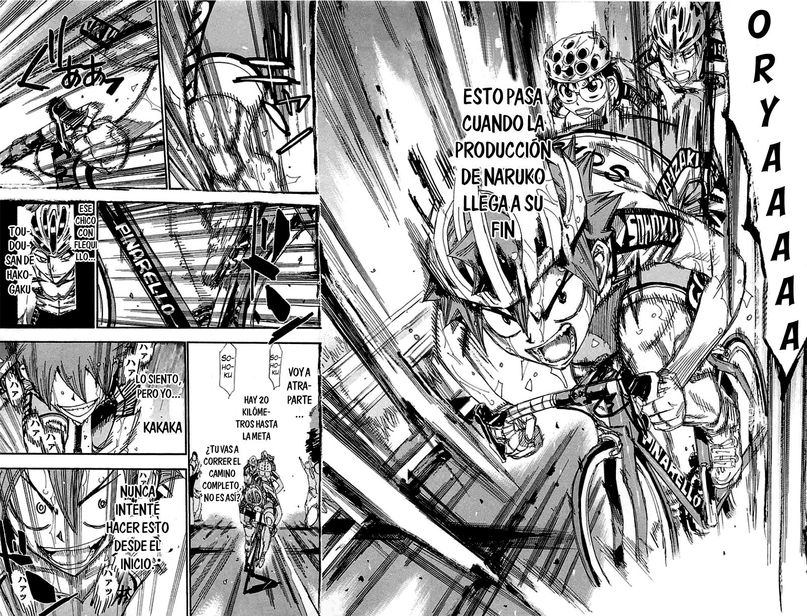 Read Yowamushi Pedal es Manga Online