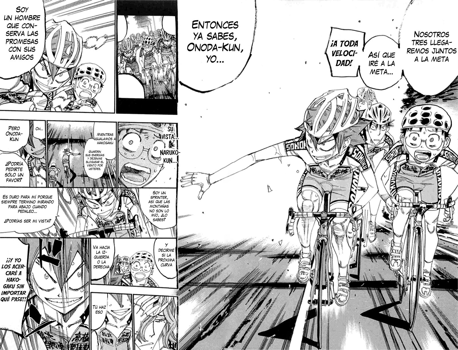 Read Yowamushi Pedal es Manga Online