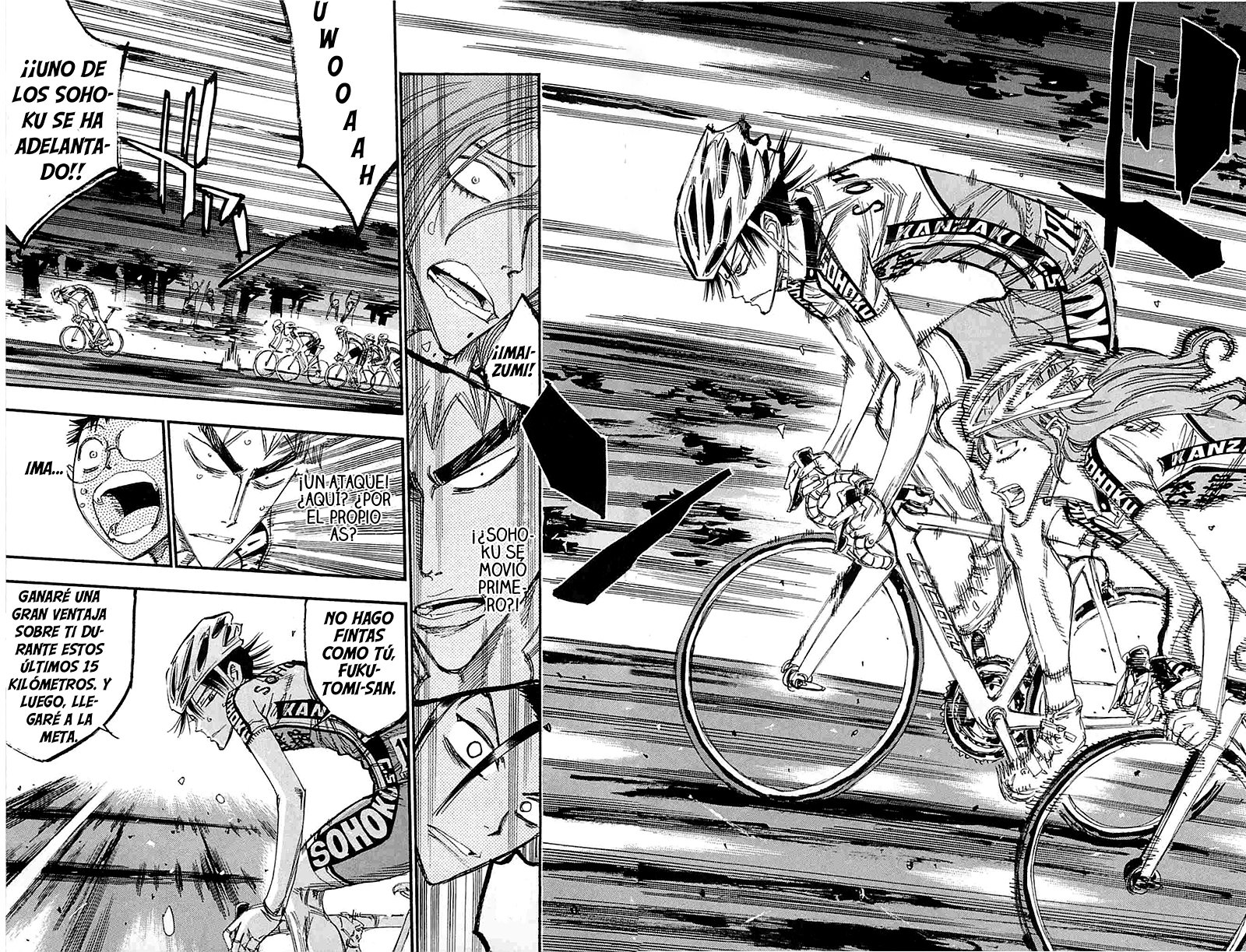Read Yowamushi Pedal es Manga Online