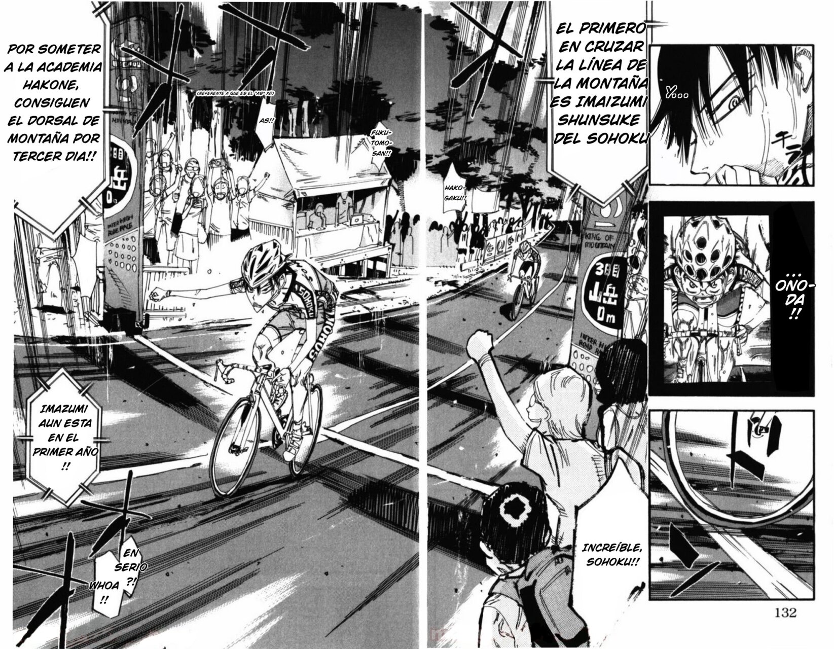 Read Yowamushi Pedal es Manga Online