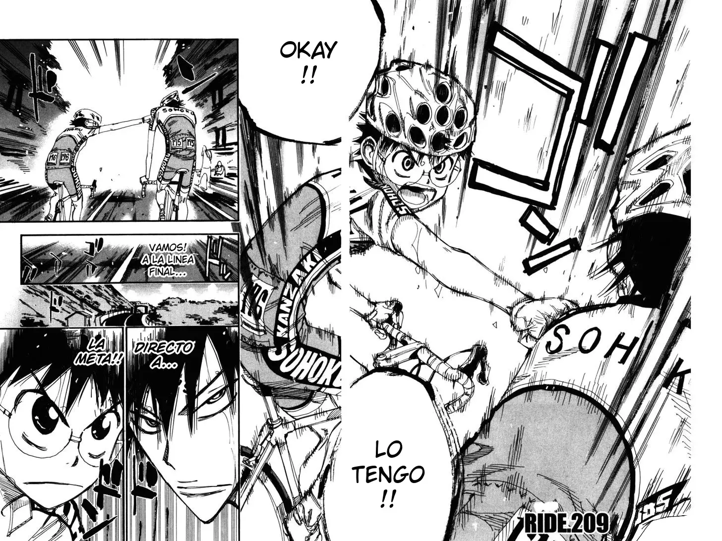 Read Yowamushi Pedal es Manga Online