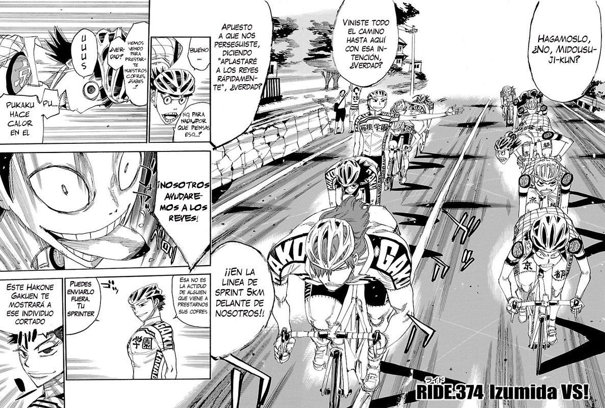 Read Yowamushi Pedal es Manga Online