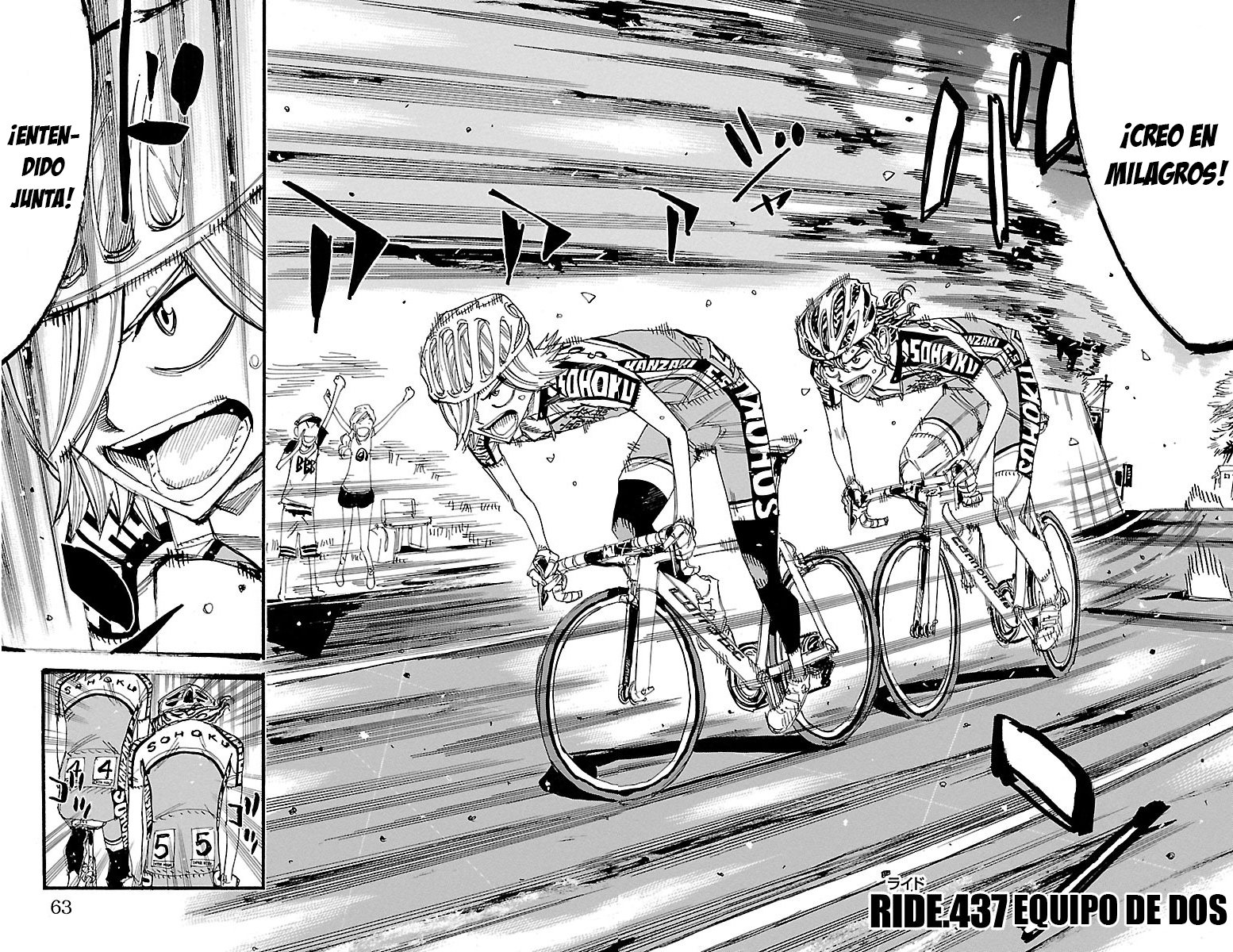 Read Yowamushi Pedal es Manga Online