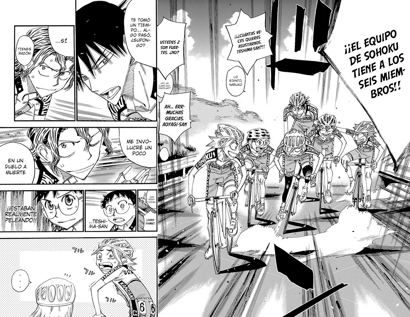 Read Yowamushi Pedal es Manga Online