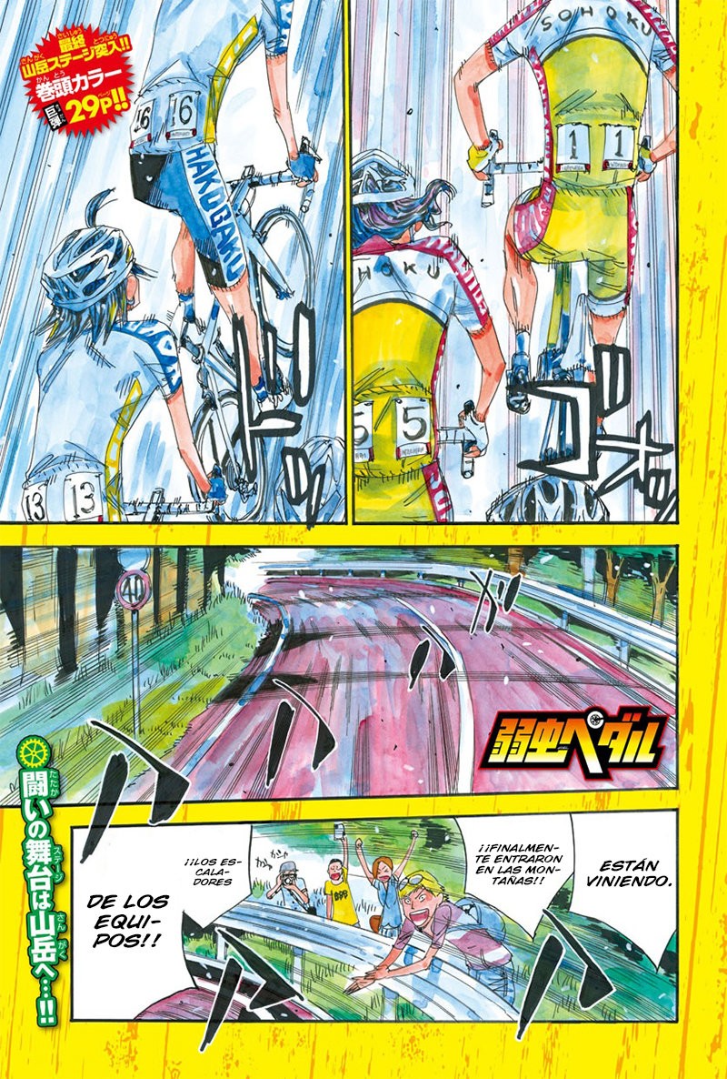 Read Yowamushi Pedal es Manga Online