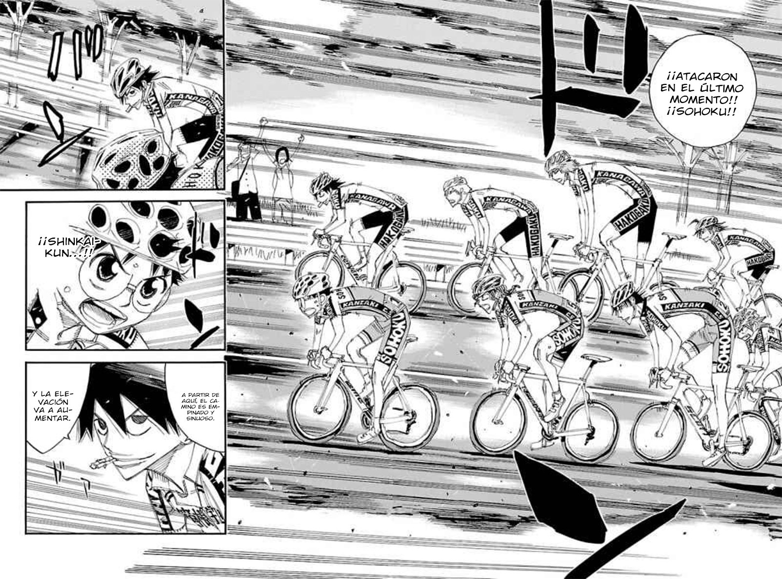 Read Yowamushi Pedal es Manga Online