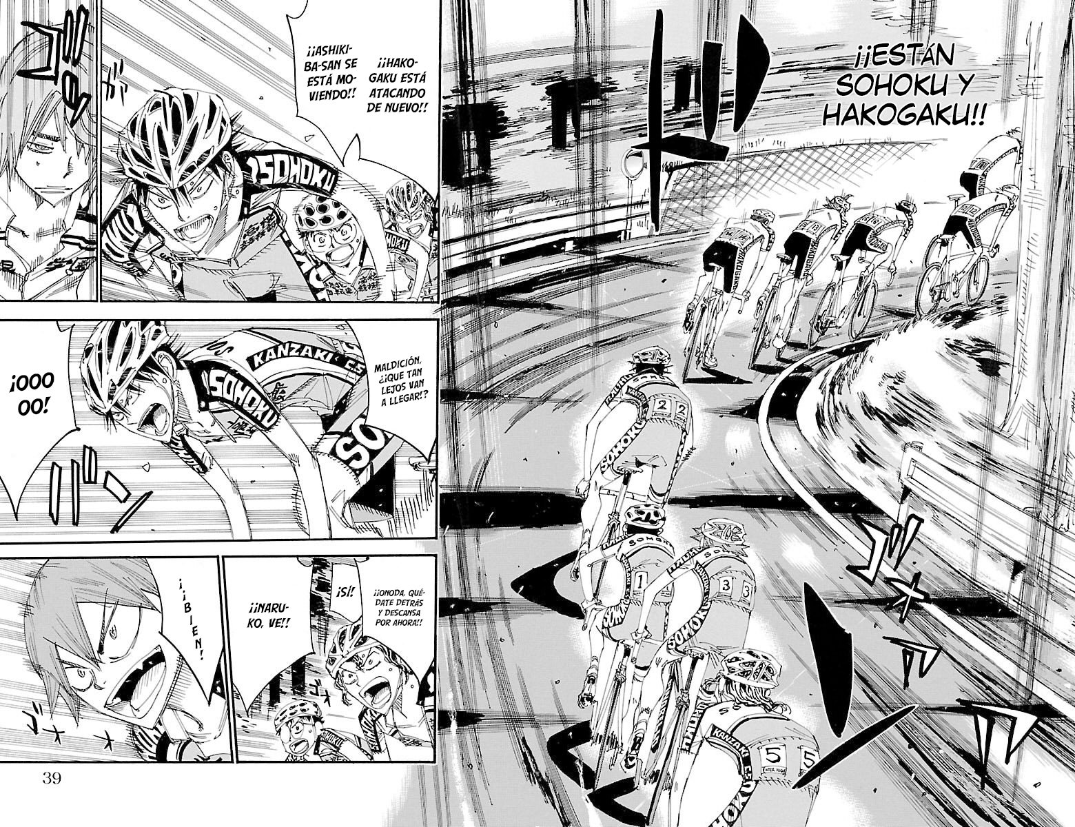 Read Yowamushi Pedal es Manga Online