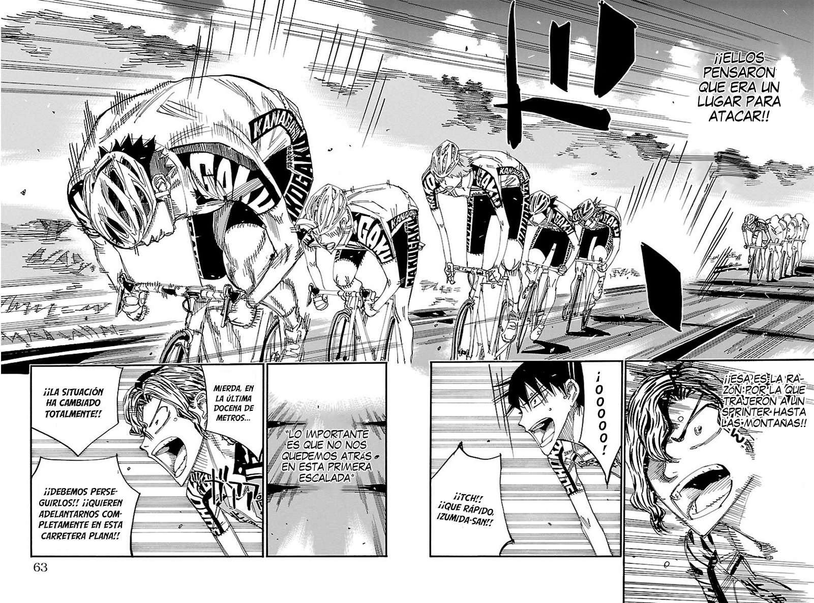 Read Yowamushi Pedal es Manga Online