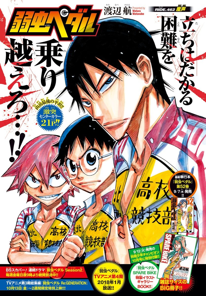Read Yowamushi Pedal es Manga Online