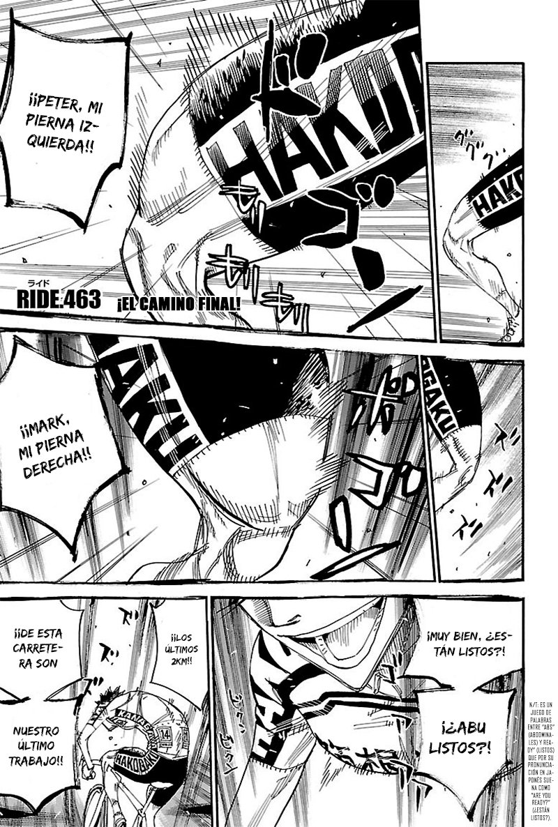 Read Yowamushi Pedal es Manga Online