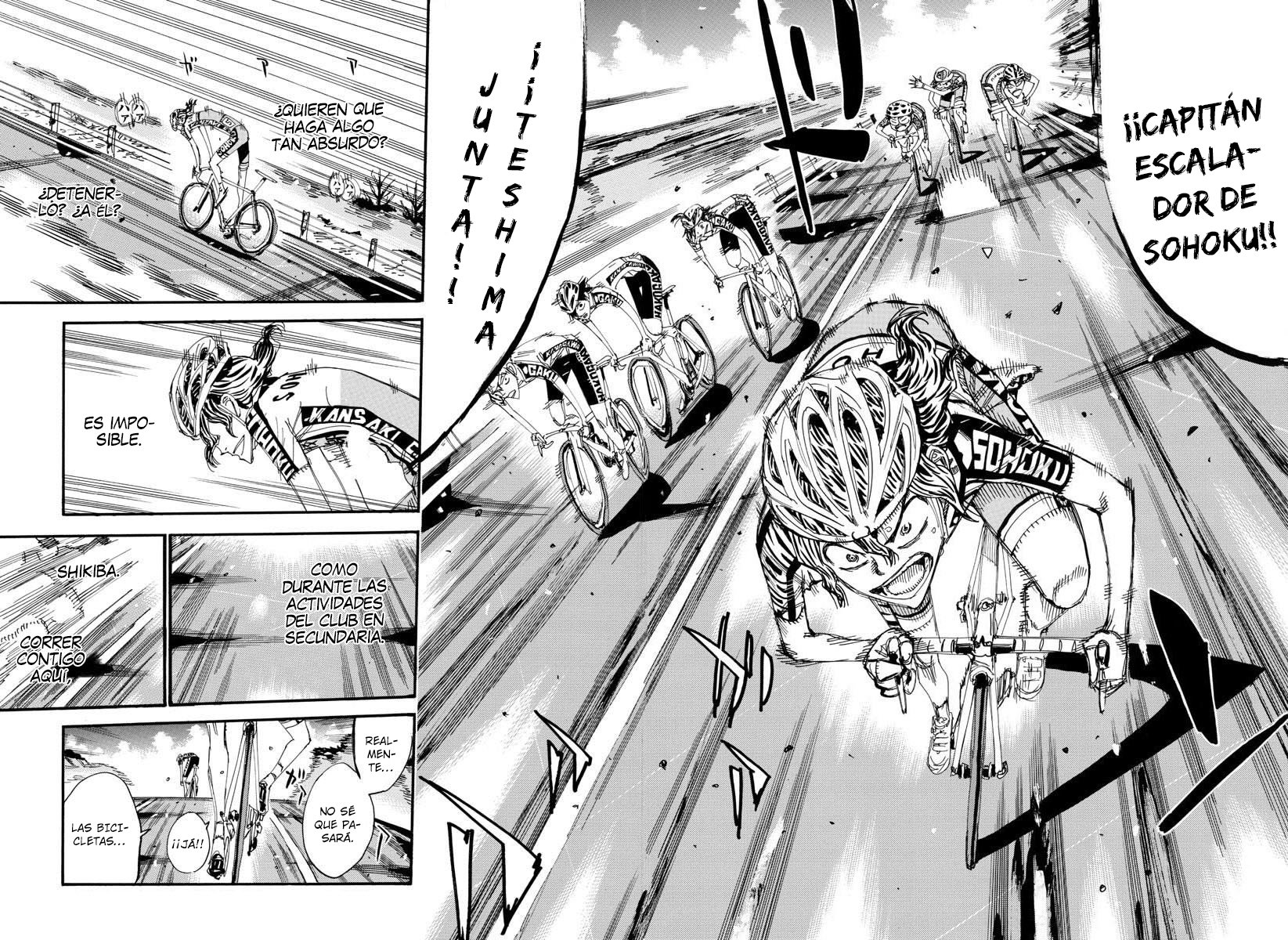 Read Yowamushi Pedal es Manga Online