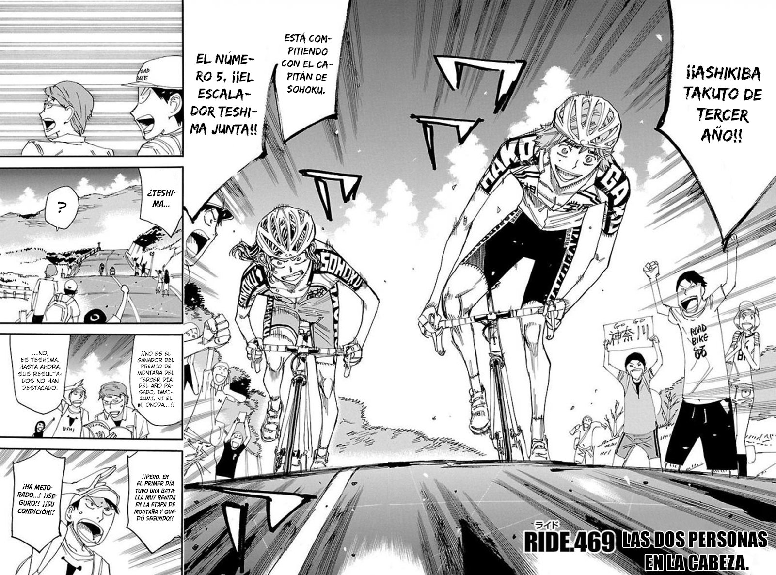Read Yowamushi Pedal es Manga Online