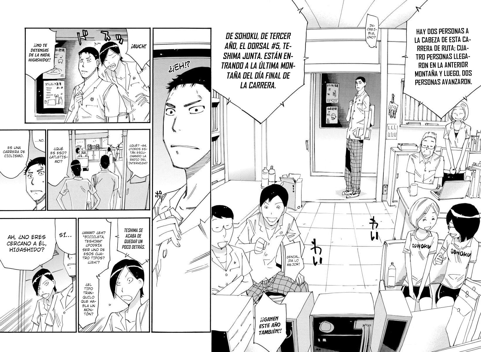 Read Yowamushi Pedal es Manga Online