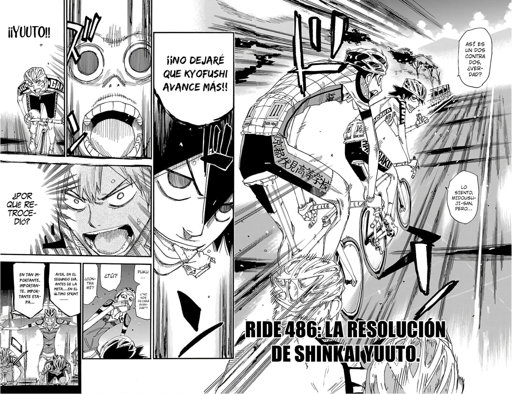 Read Yowamushi Pedal es Manga Online