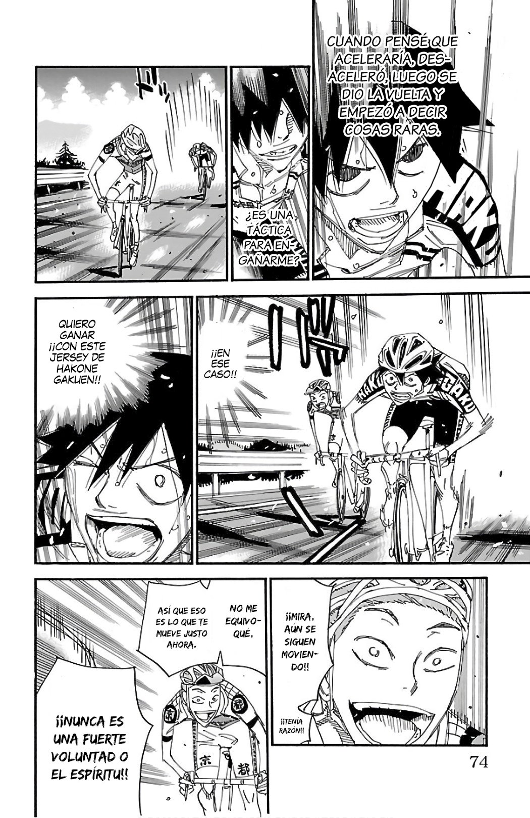 Read Yowamushi Pedal es Manga Online