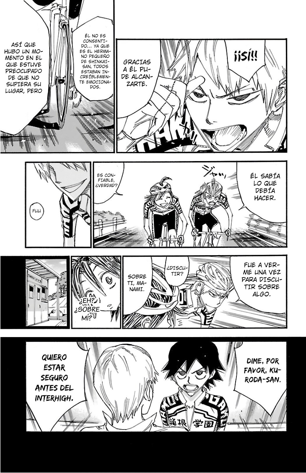 Read Yowamushi Pedal es Manga Online